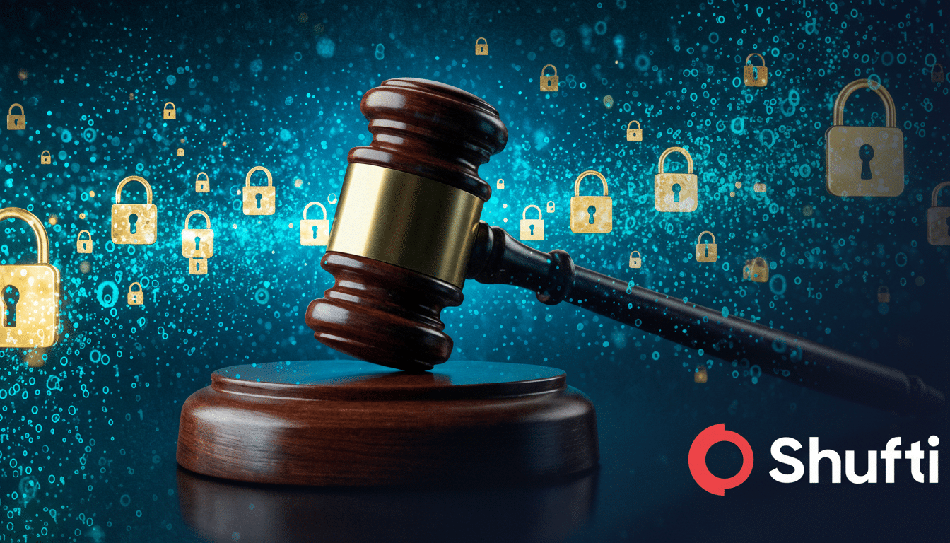 Gavel over Louisiana map with social media logos, federal judge blocks age law