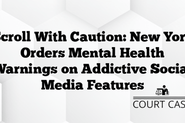 New York orders mental health warnings on social media platforms