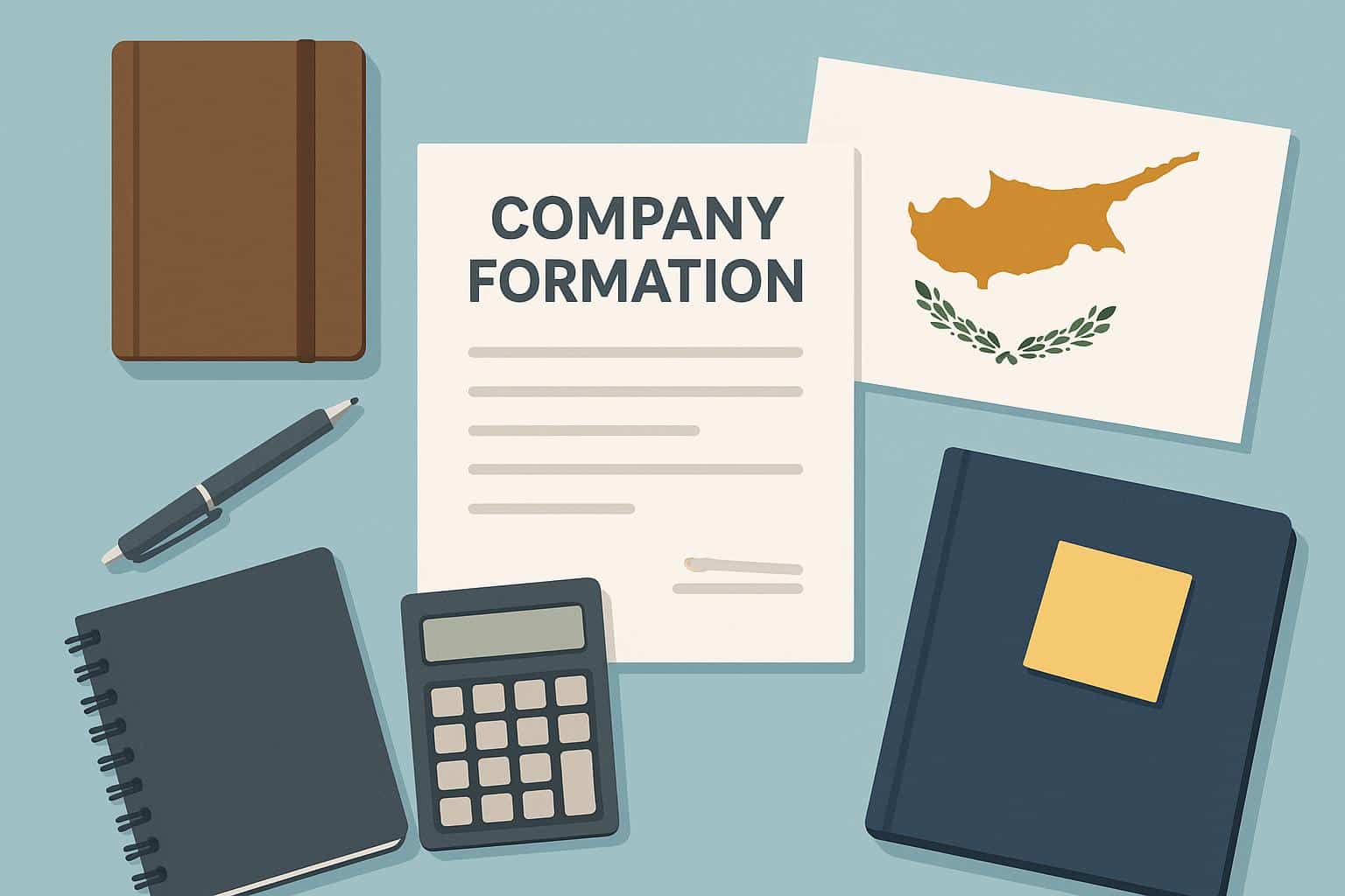 Modern office buildings in Cyprus symbolizing business and company formation opportunities.