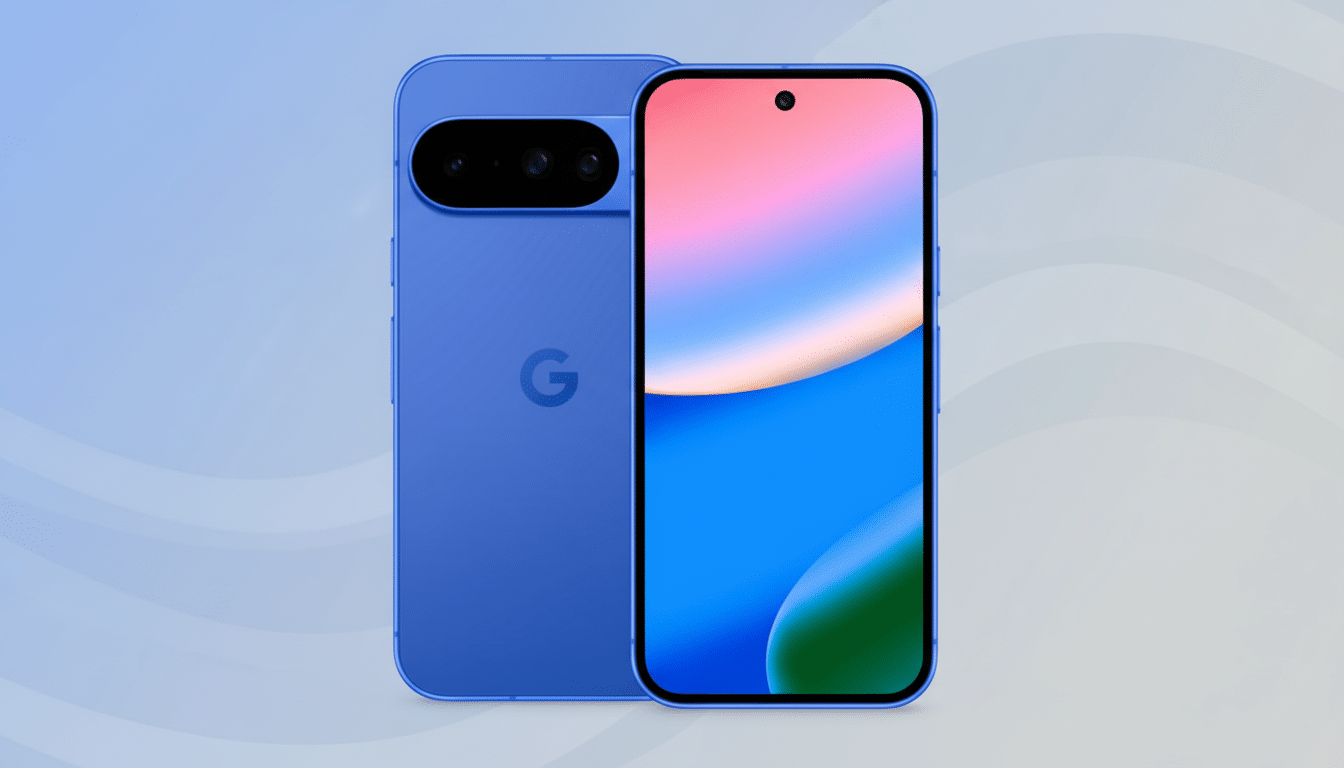 Pixel phone screen with call error and Gemini logo