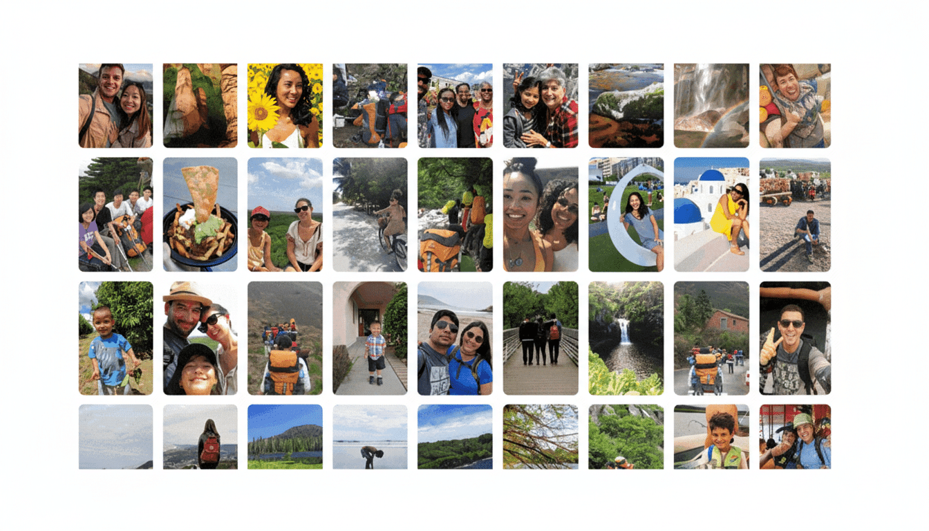 Google Photos and Nano Banana apps displayed on Samsung Smart TV home screen