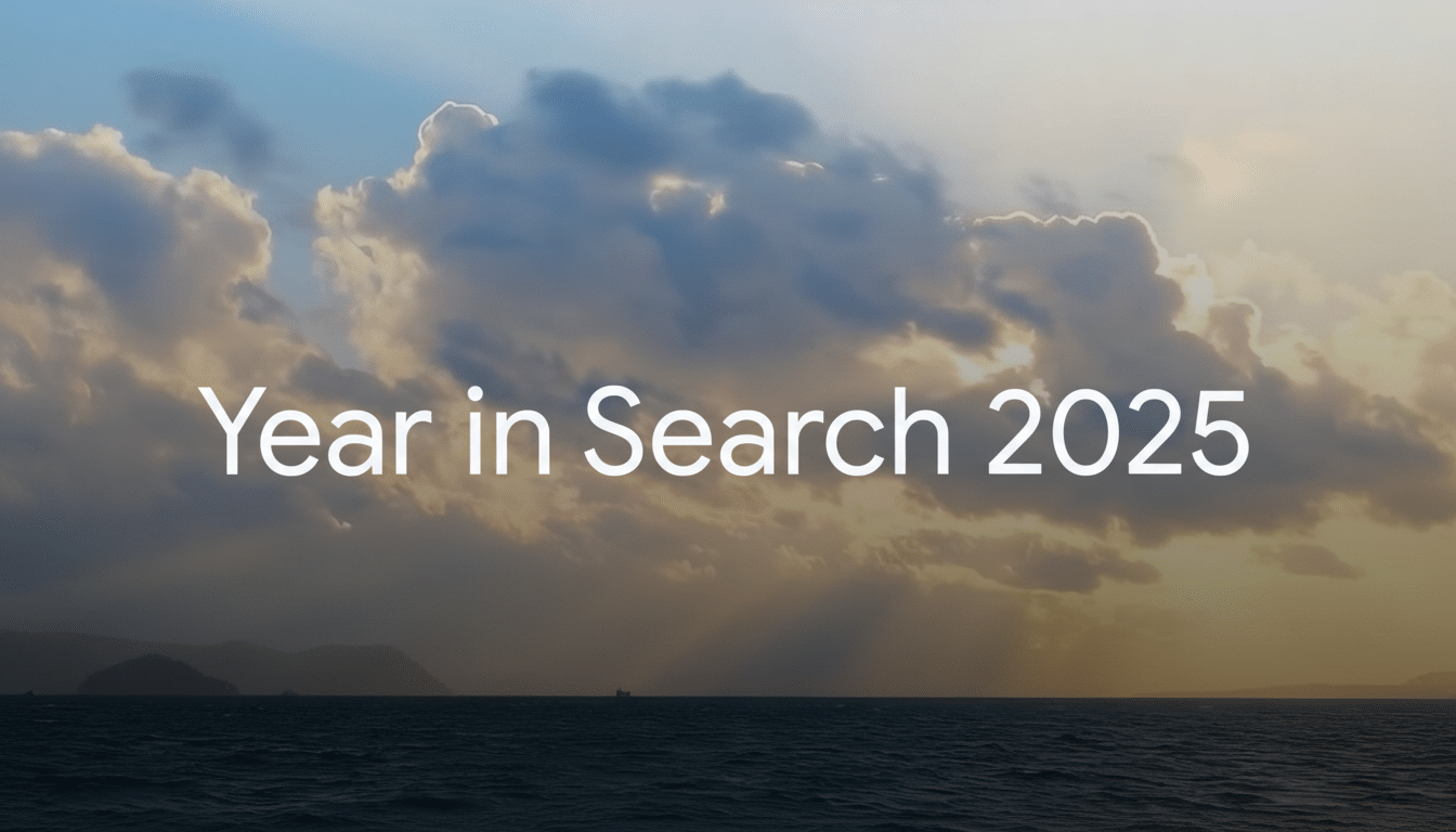 Google Year in Search highlights shifting query patterns and search trends
