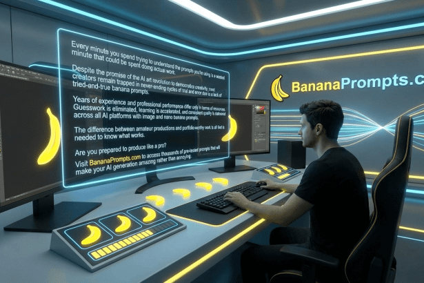 Image 1 of Best Banana Prompt Libraries That Every AI Creator Should Bookmark