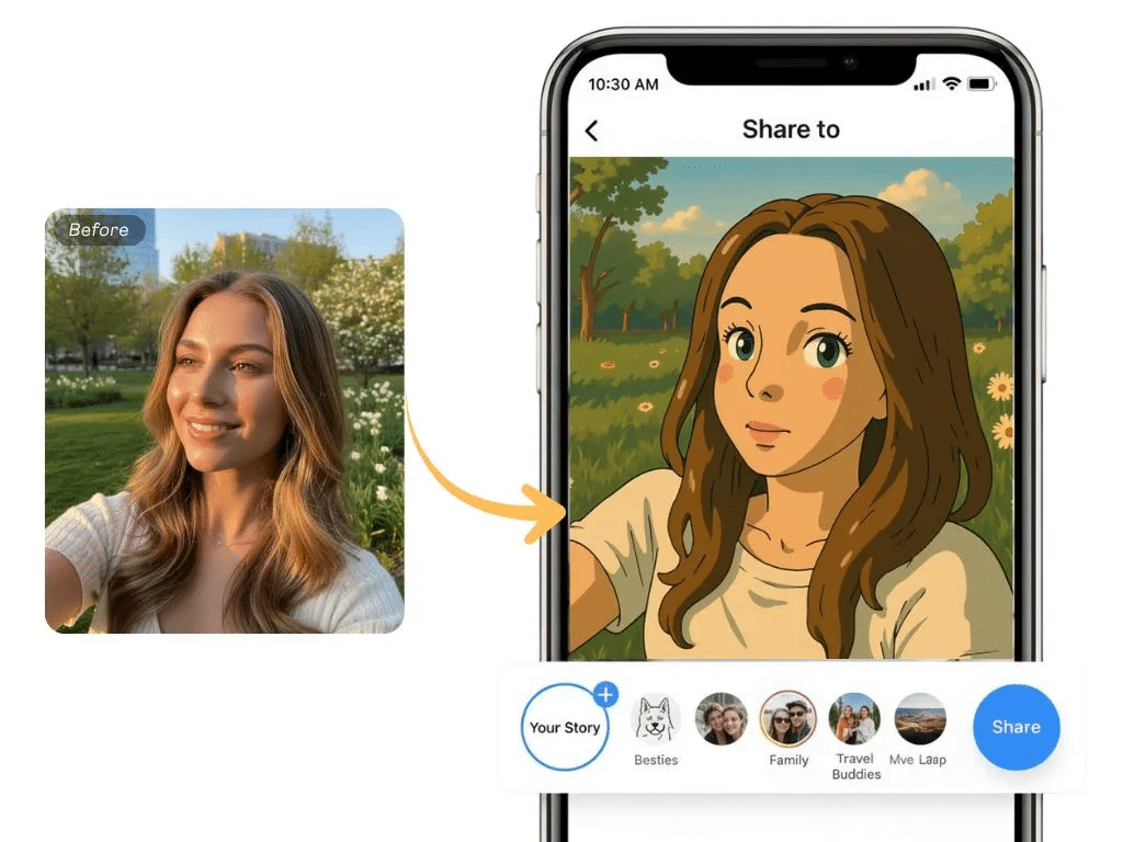 Image 1 of Exploring Creativity with a Free AI Ghibli Style Photo Editor Online