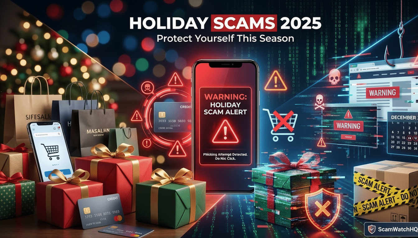 Holiday scams increase: vigilance for phishing emails and online shopping fraud