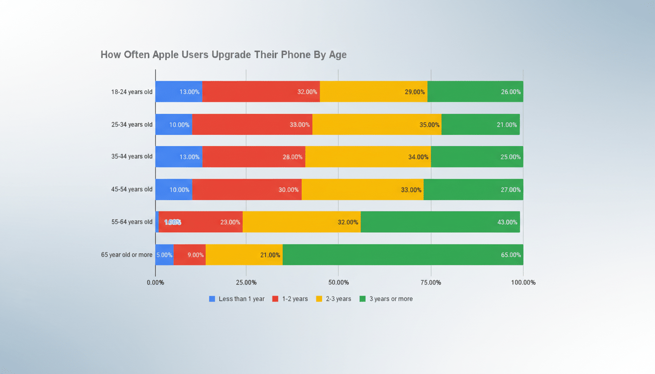 Survey: 49% keep smartphones 3+ years, highlighting longer device upgrade cycles