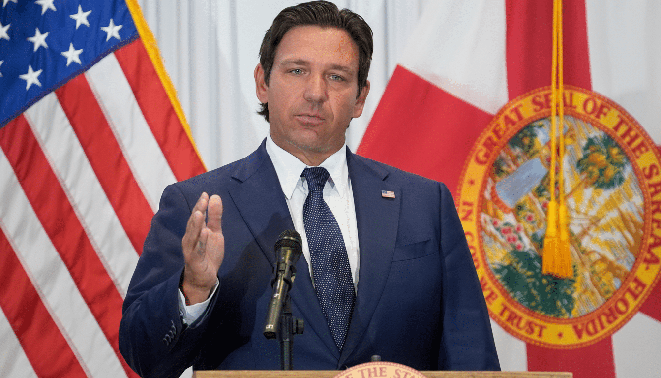 DeSantis rejects Trumps AI push, warns of deepfake videos