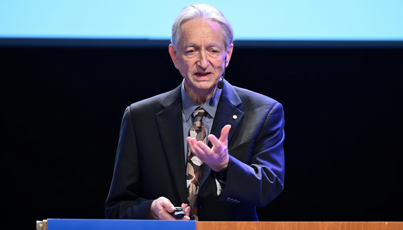 A man in a suit and patterned tie speaking at a podium, with a microphone attached to his collar.