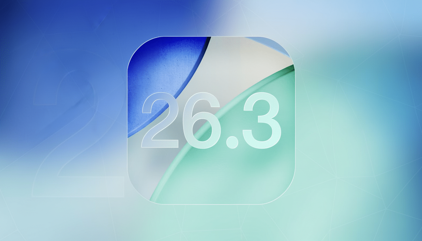 A professional image featuring a rounded square icon with the number 26.3 in white, set against a background of soft blue and green abstract shapes. The overall image has a clean, modern aesthetic.