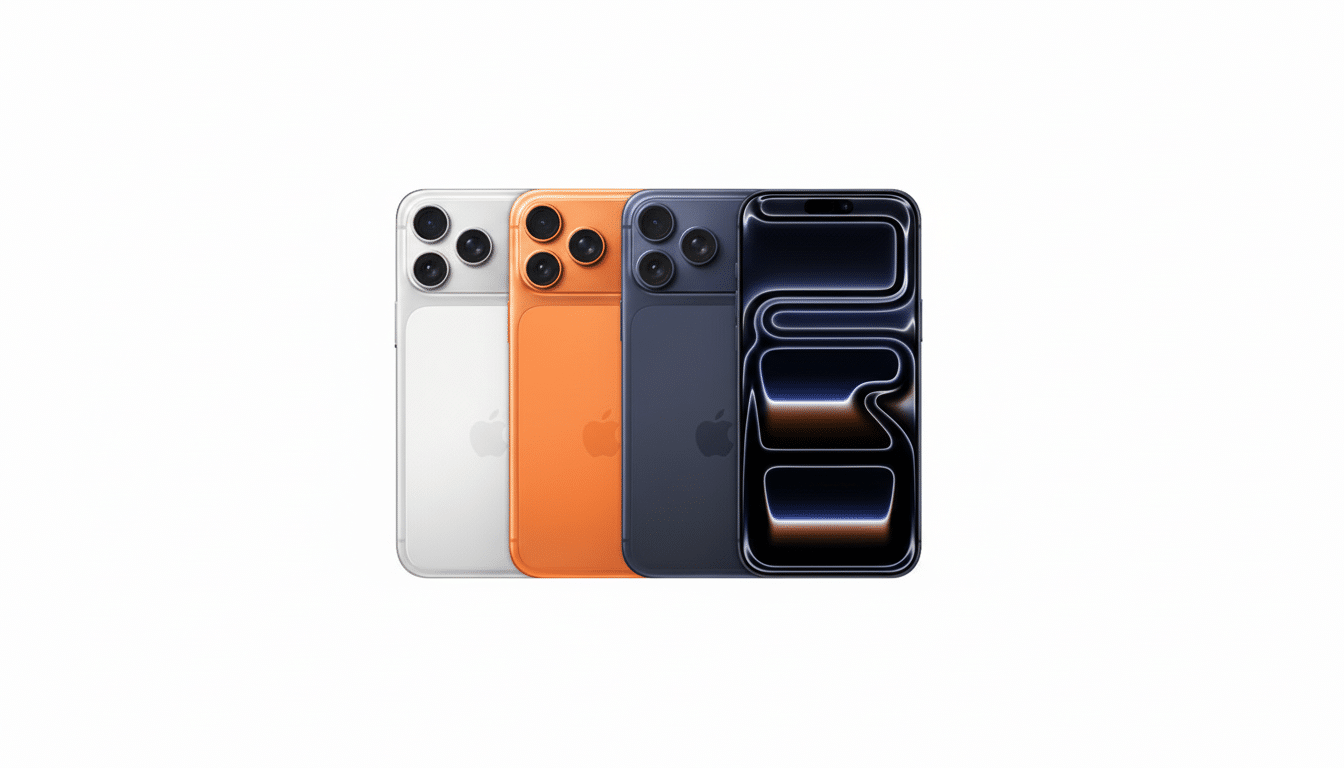 iPhone showing notifications next to a non-Apple smartwatch