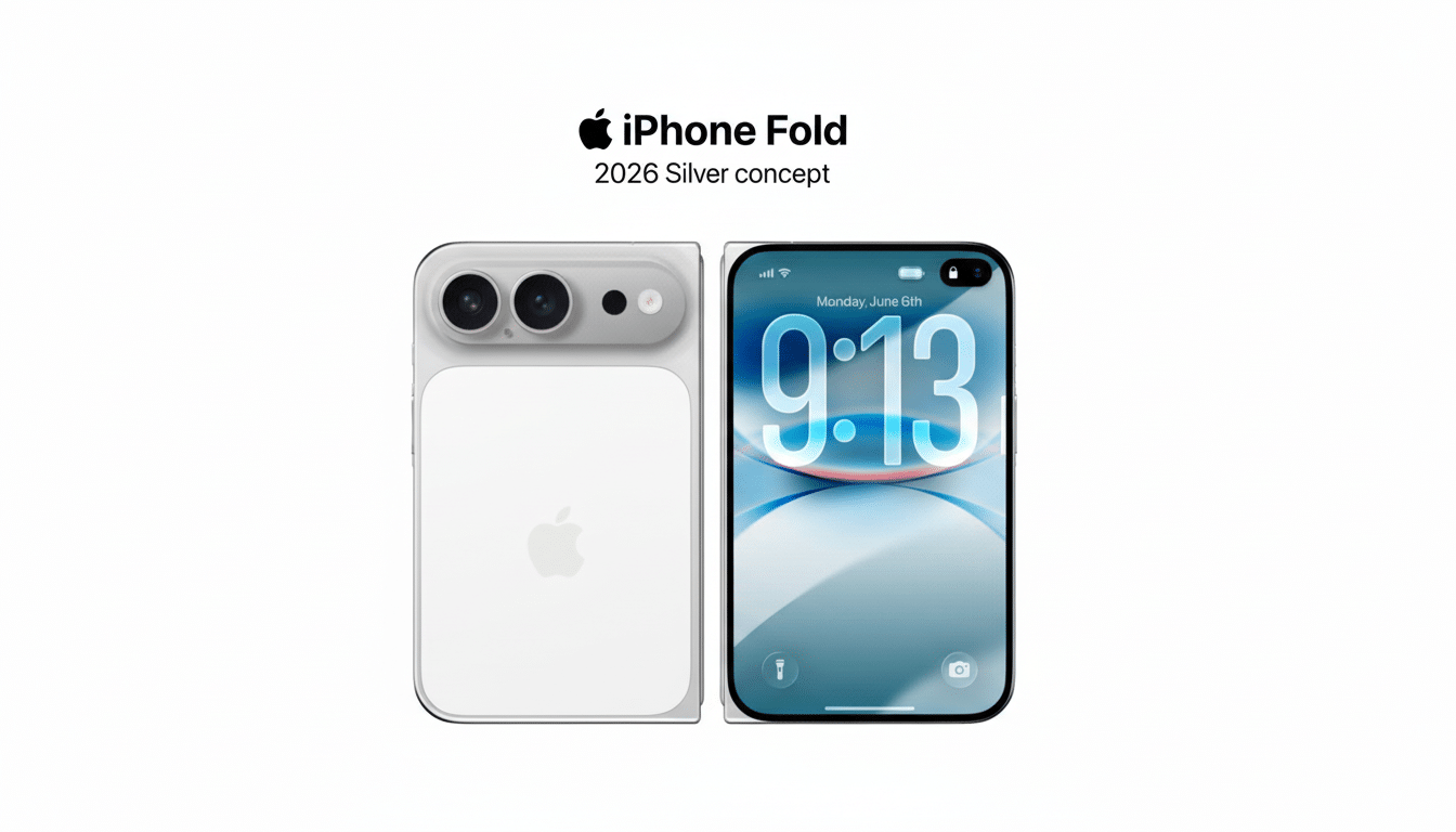 Apple foldable iPhone render shared by Jon Prosser amid lawsuit