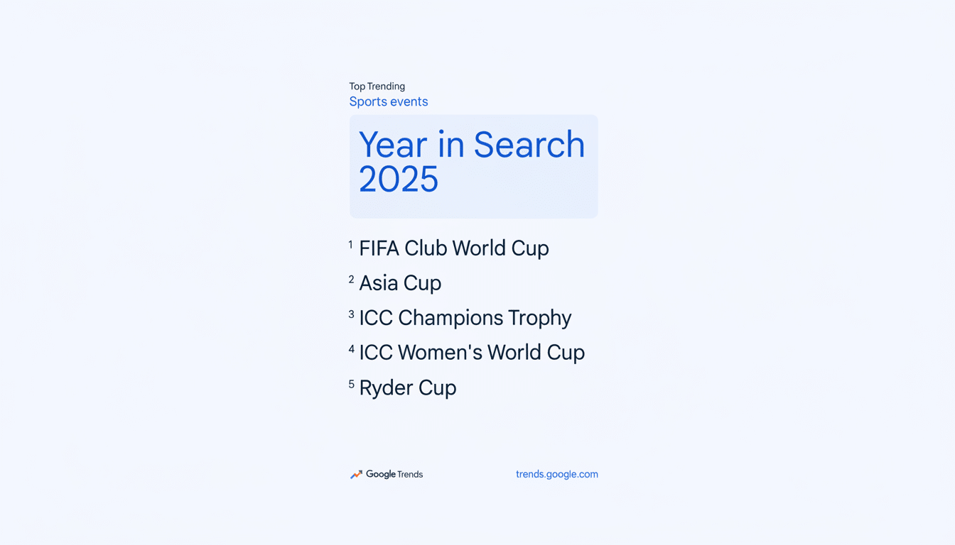 Google Year in Search video release highlights top trending searches