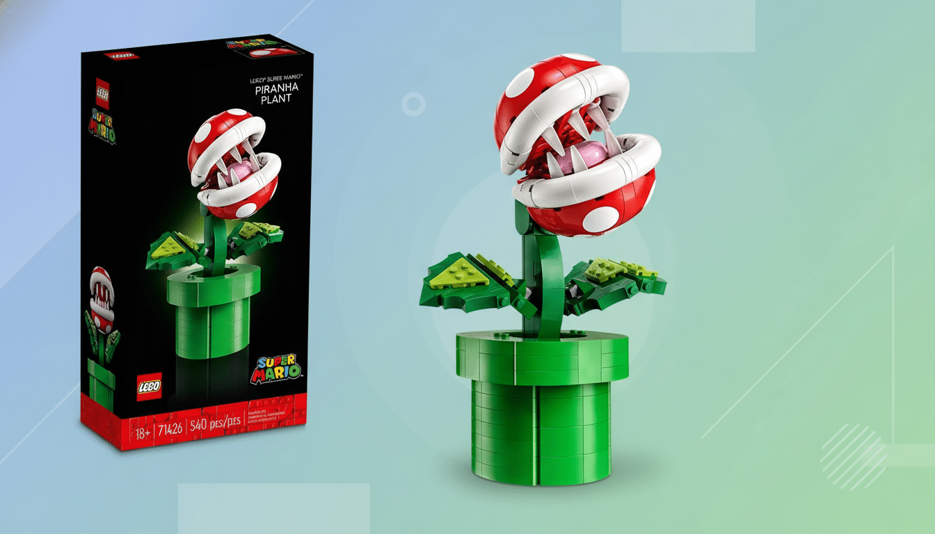 Amazon sale: 40% off LEGO Super Mario Piranha Plant set