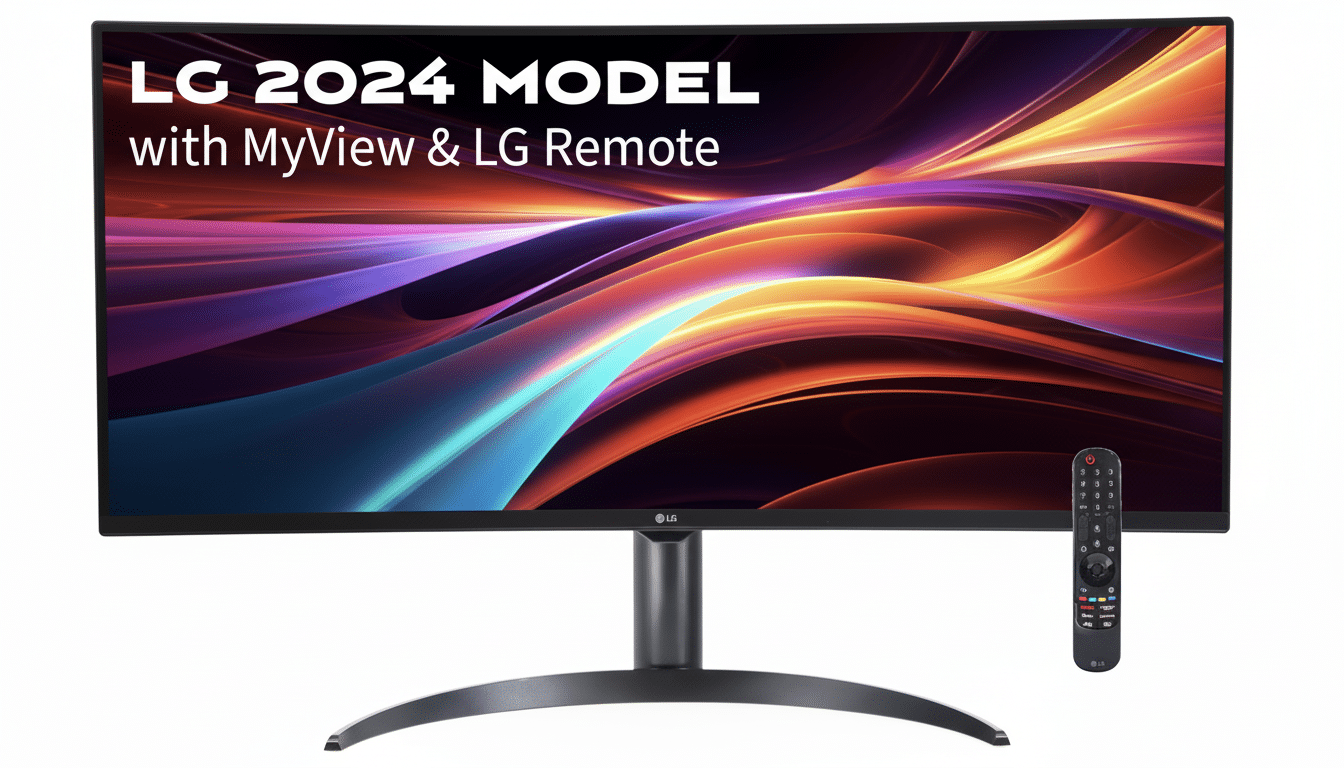 LG 34-inch curved smart monitor on sale, $50 off