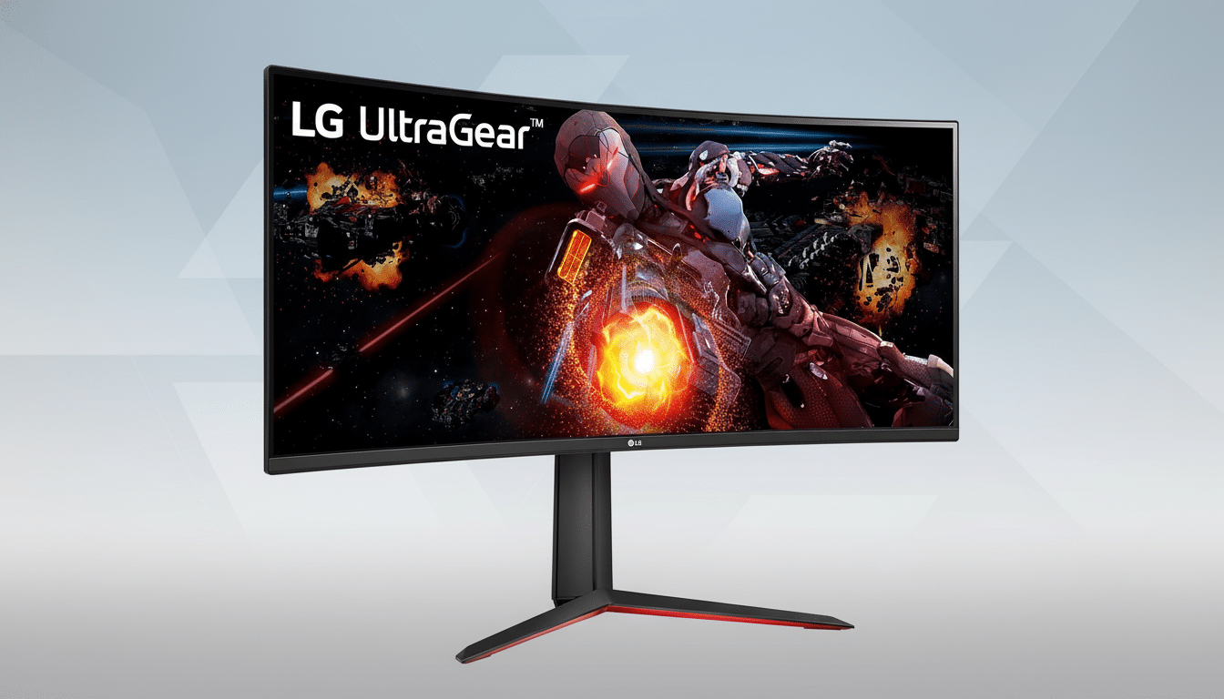 LG 34-inch UltraGear curved gaming monitor deal: $100 off weekend sale