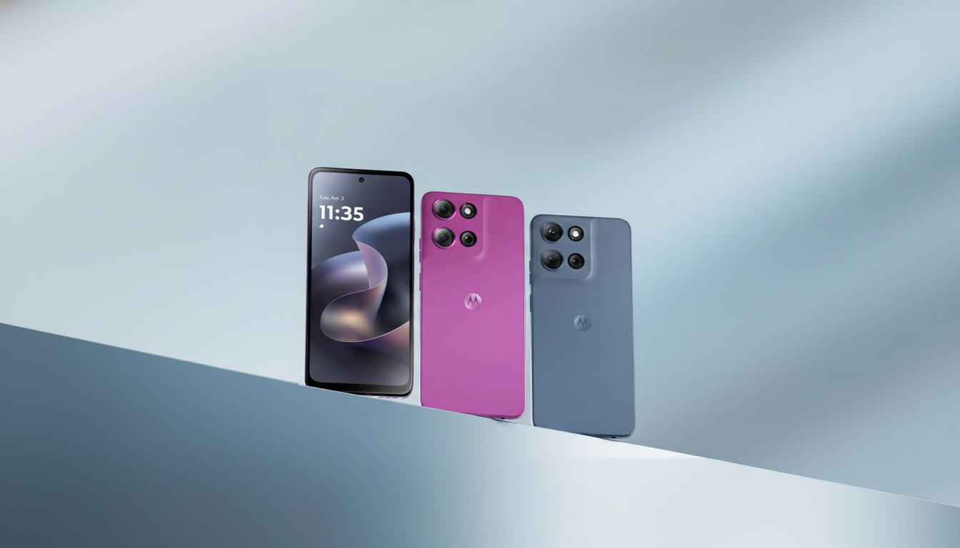 Motorola Moto G Stylus 2026 and Moto Tag 2 Bluetooth tracker renders