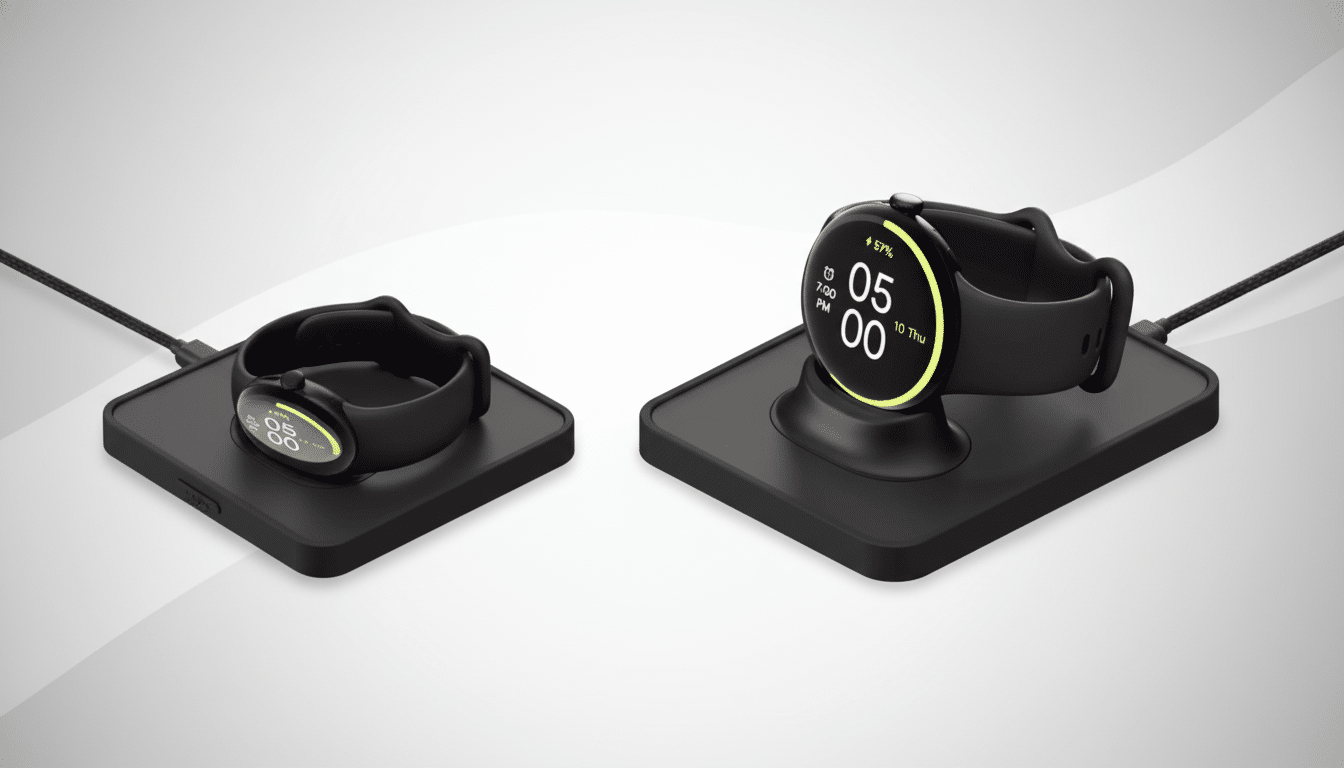 Google-certified Mous wireless charger for Pixel Watch 4