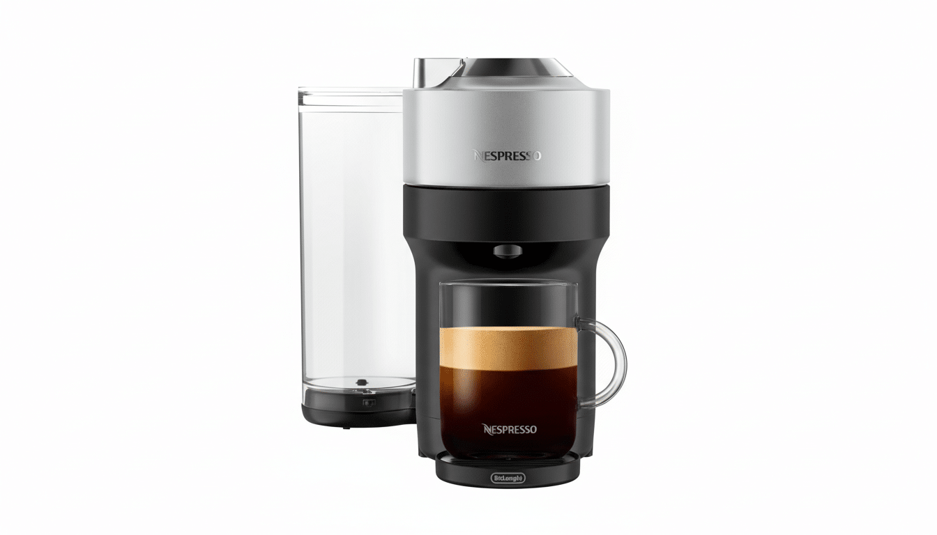 Nespresso Vertuo Pop Plus coffee maker on sale for $99 at Amazon