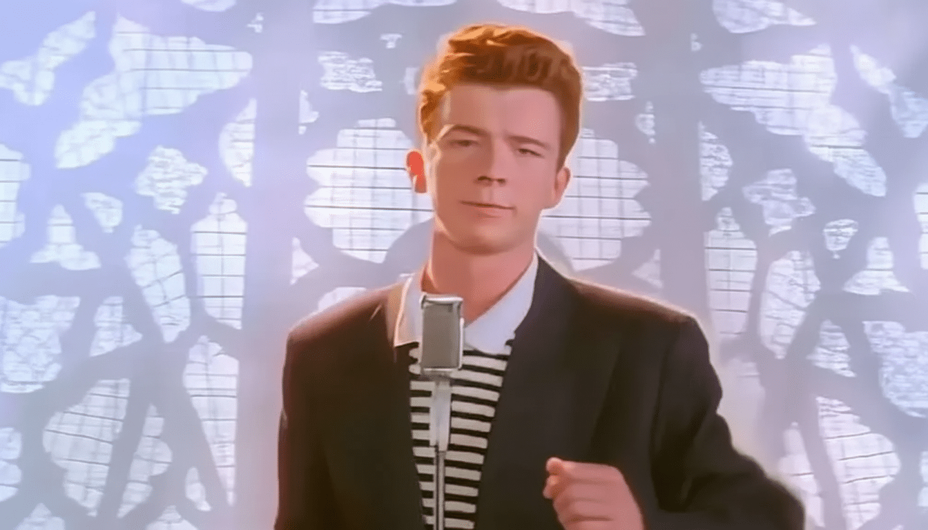 Rick Astleys Never Gonna Give You Up and U2s Wake Up Dead Man share spotlight