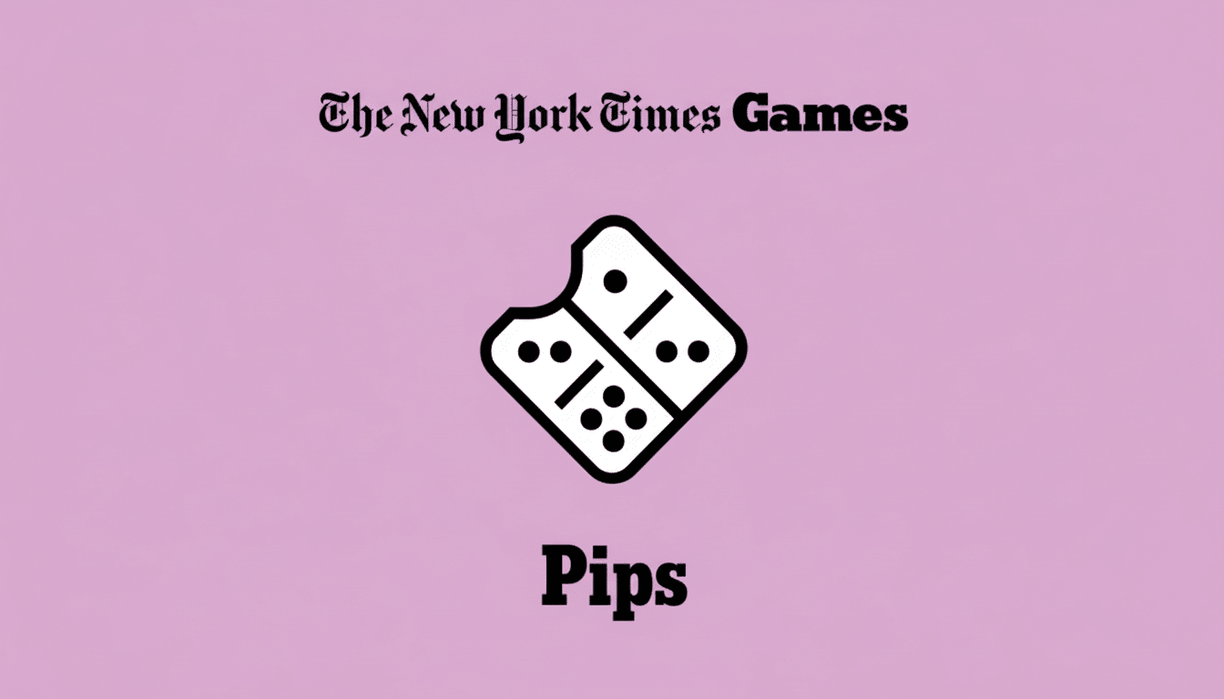NYT Pips hints and answers for today’s puzzles