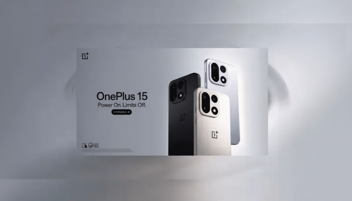 OnePlus 15 smartphone debuts in US with huge battery