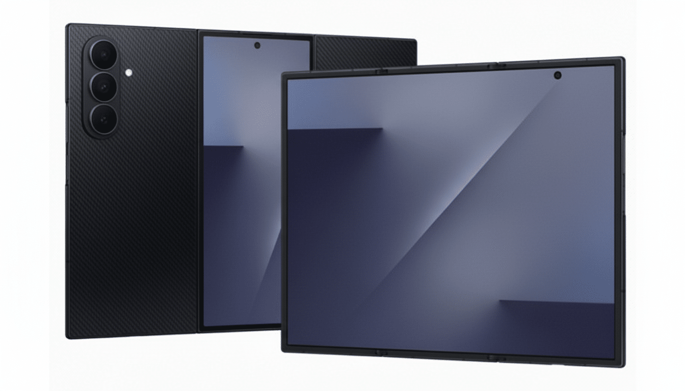 Galaxy Z TriFold foldable phone with tri-fold display amid launch questions