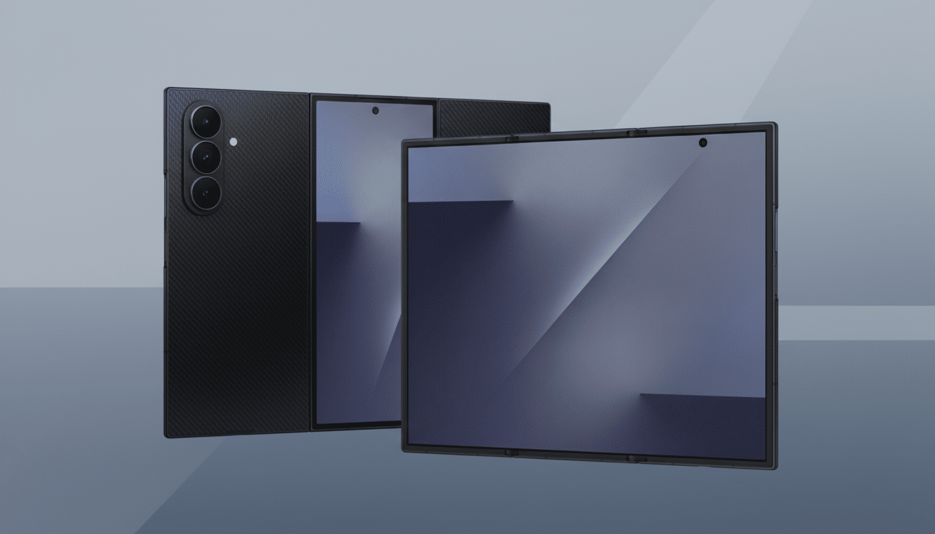 Leaked Galaxy Z TriFold prototype foldable phone with four cameras