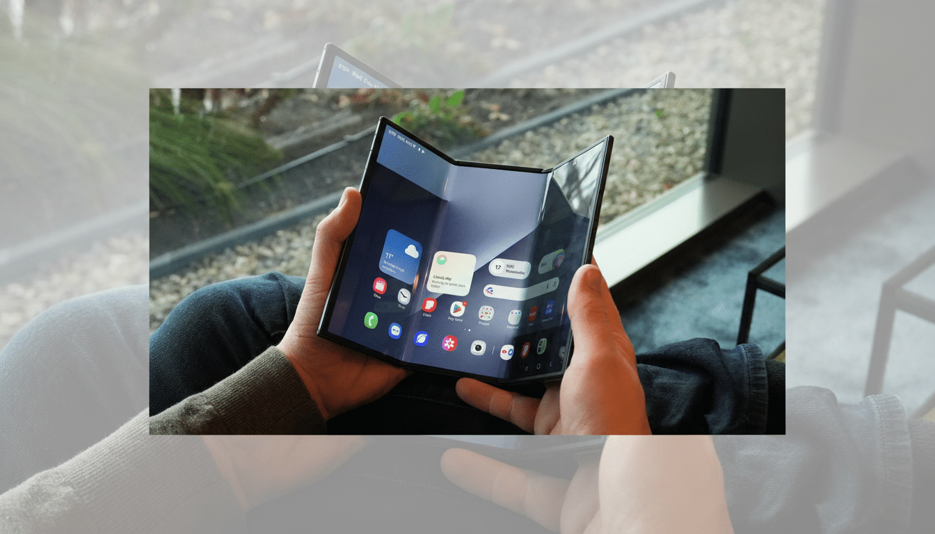 YouTubers run 160,000-fold durability test on Galaxy Z TriFold