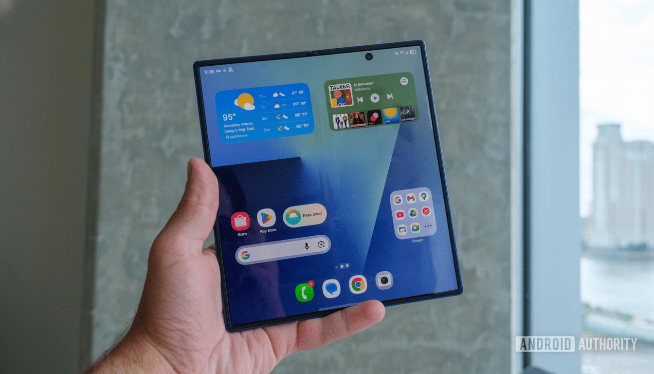Leaked Samsung Wide Fold shows extra-wide foldable screen in pre-Apple strike