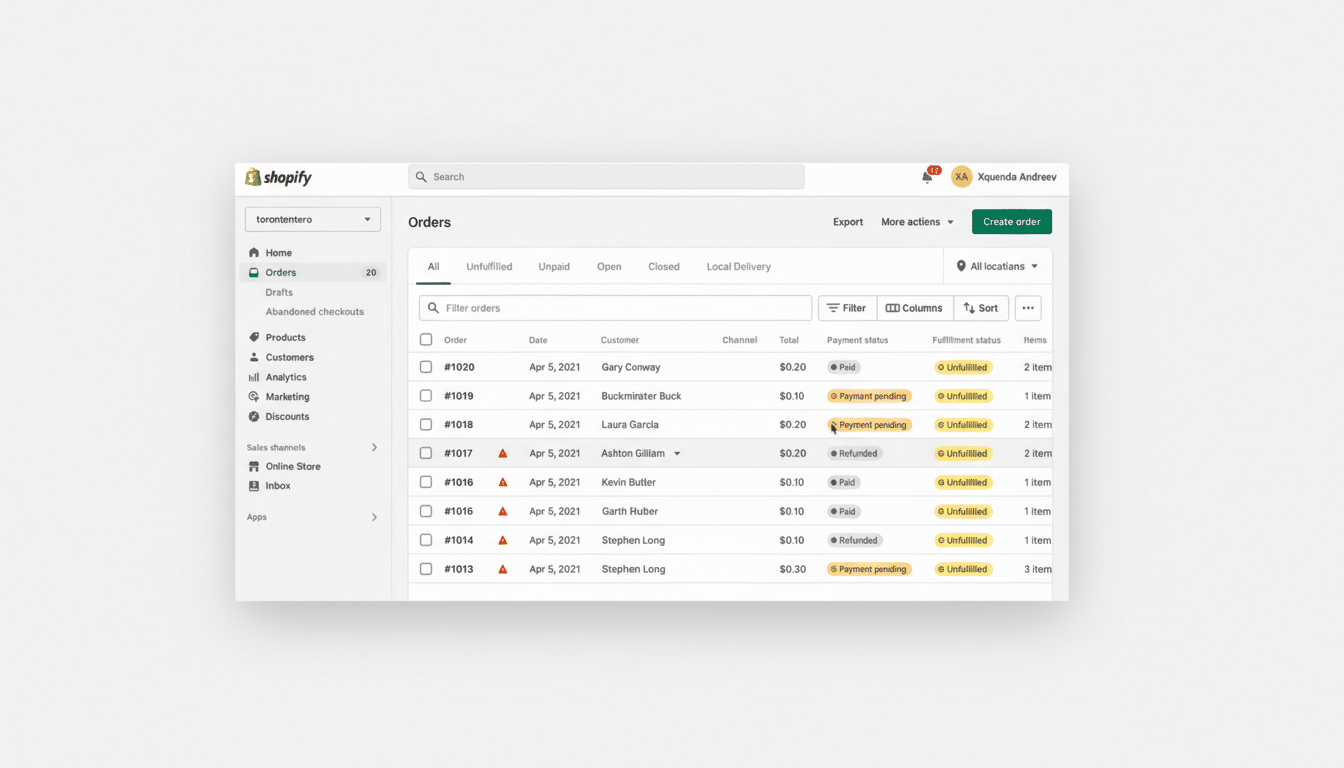 Shopify website back online after Cyber Monday outage