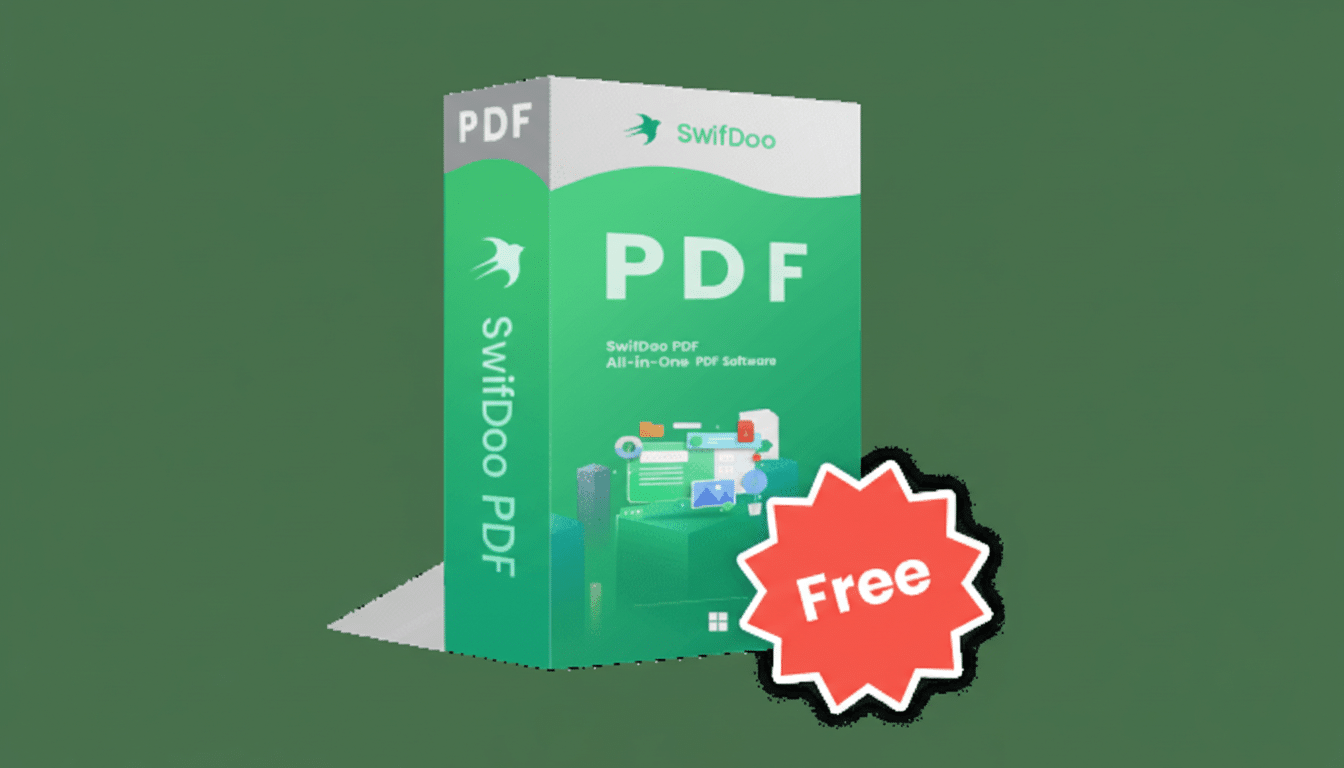 SwifDoo PDF Editor for Windows lifetime deal for about 