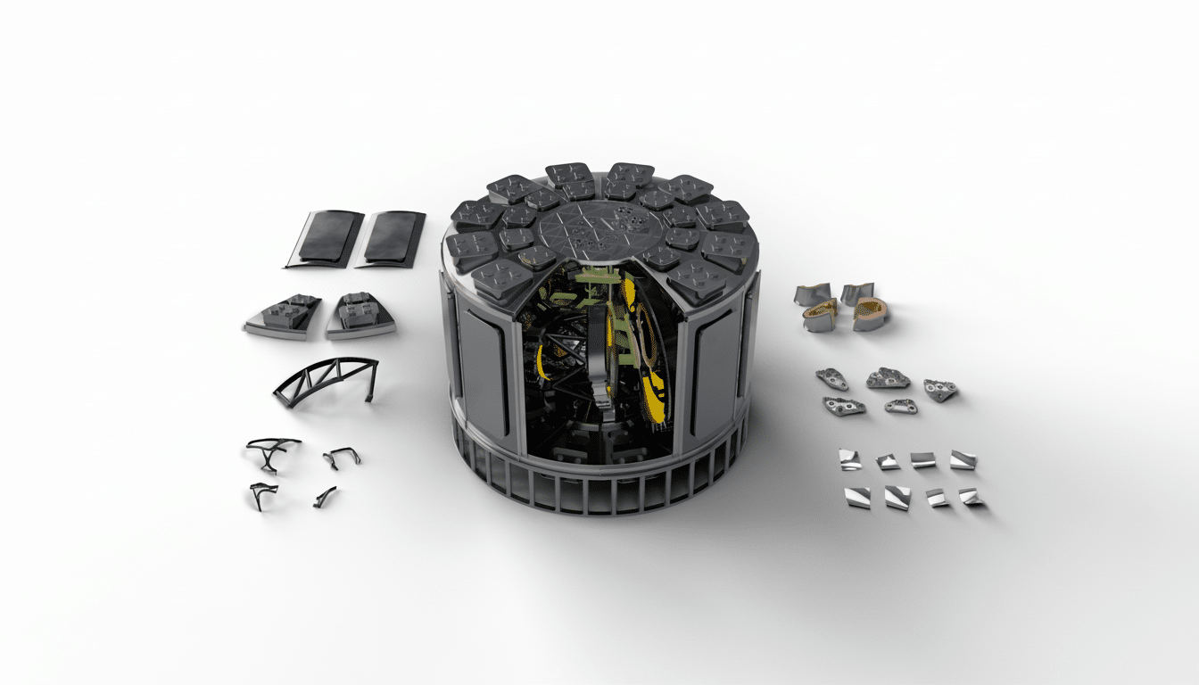 Thea Energy Helios nuclear fusion power plant concept rendering