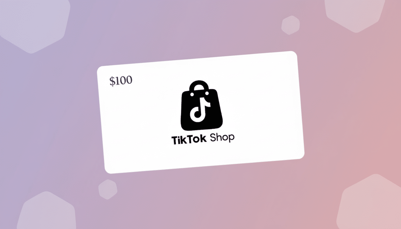 TikTok Shop rolls out digital gift cards for shoppers