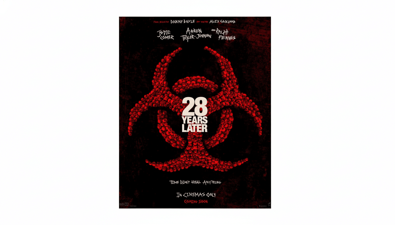 BAFTA mask trophy and logo backdrop highlighting film nominations across categories