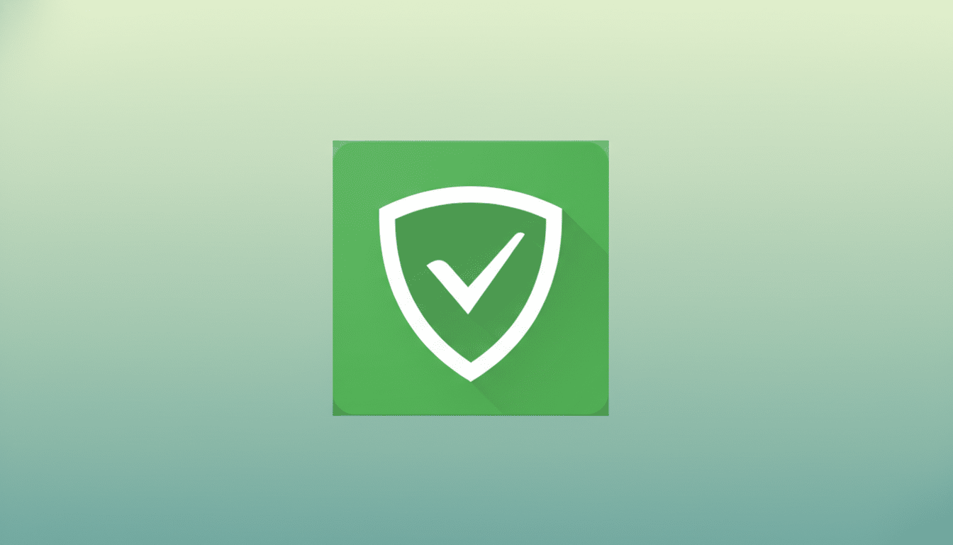 A green shield icon with a white checkmark in the center, presented on a professional 16:9 aspect ratio background with a soft green gradient.