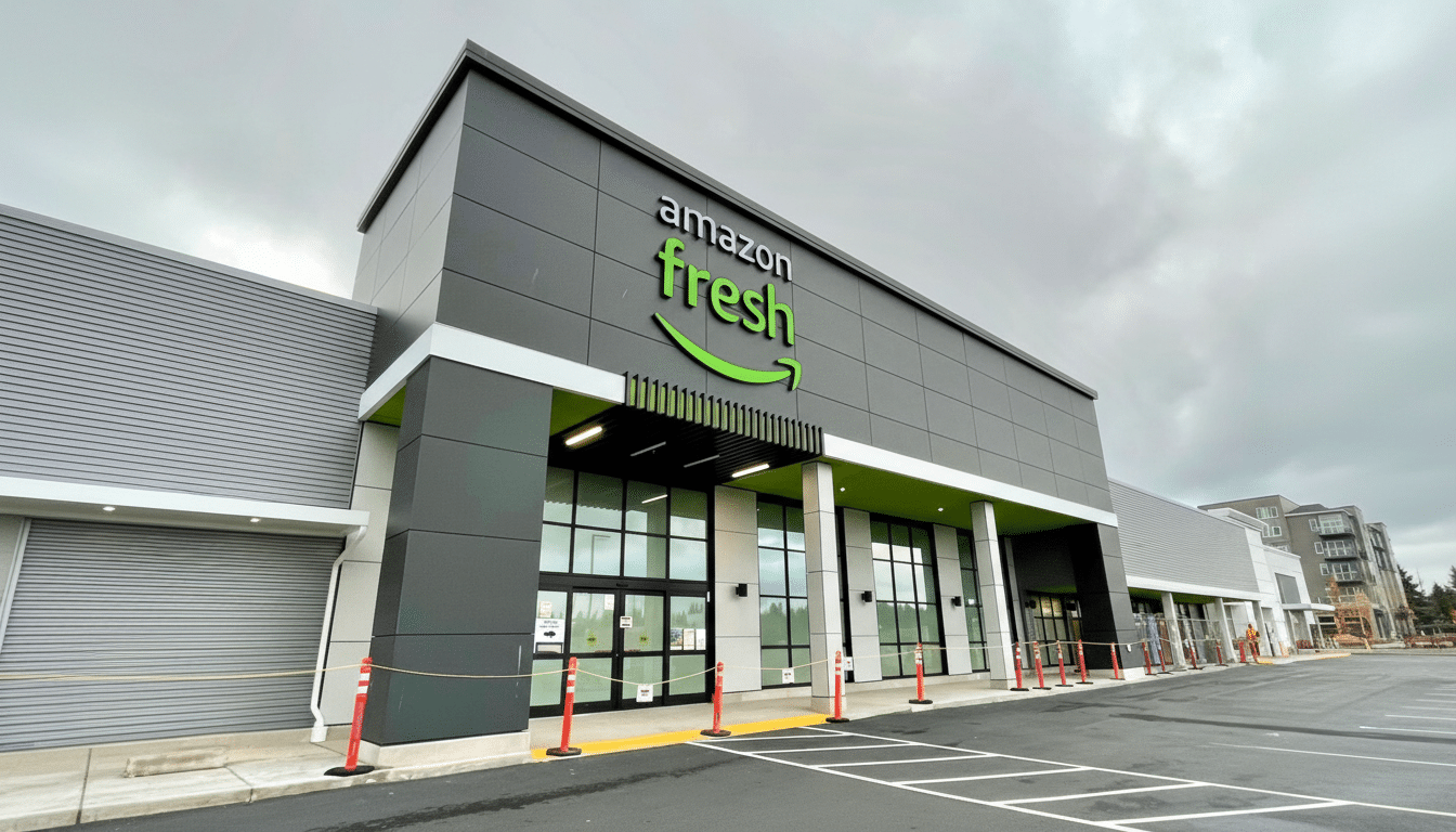 Amazon Go and Amazon Fresh storefronts amid store closures