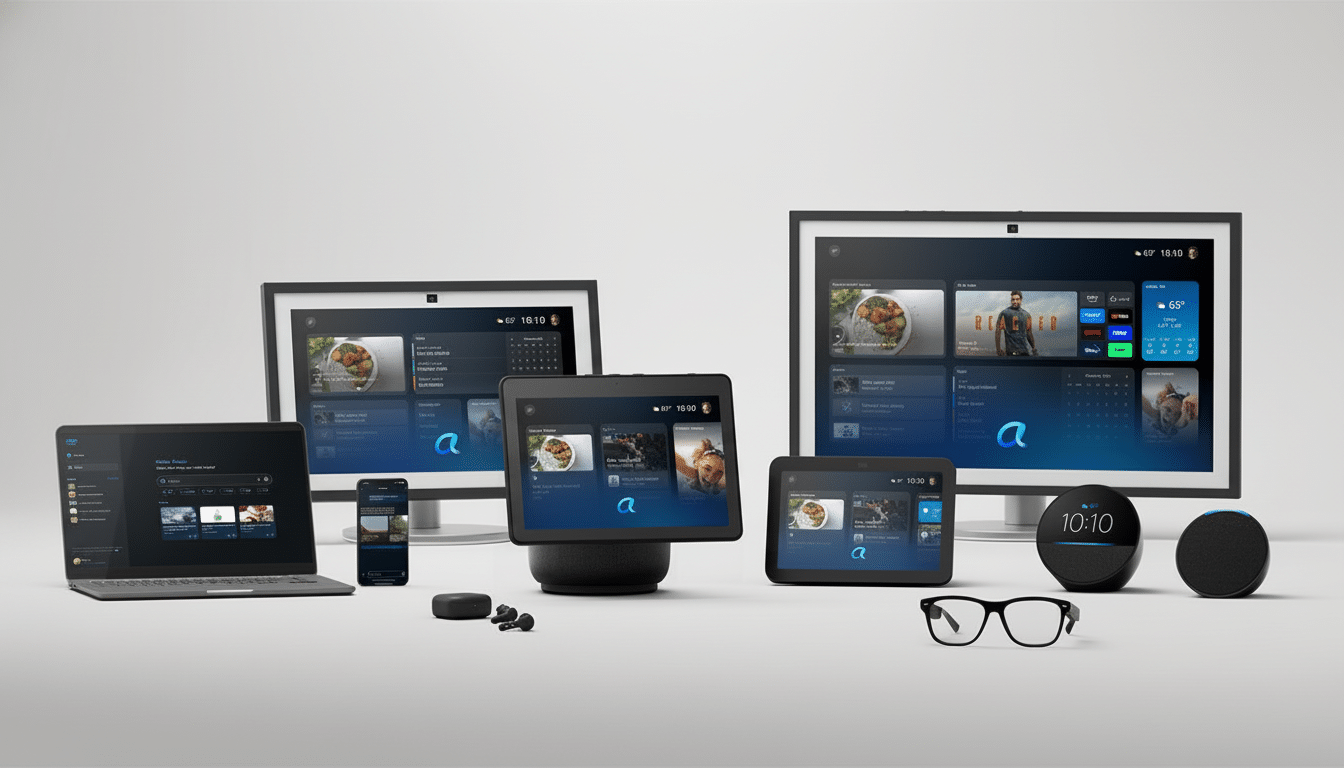 Amazon Alexa Plus interface displayed in a web browser for early access users