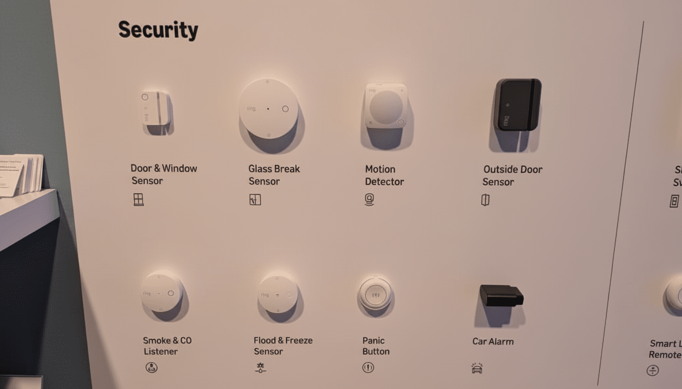 Ring hub-free smart home security sensors with immediate setup