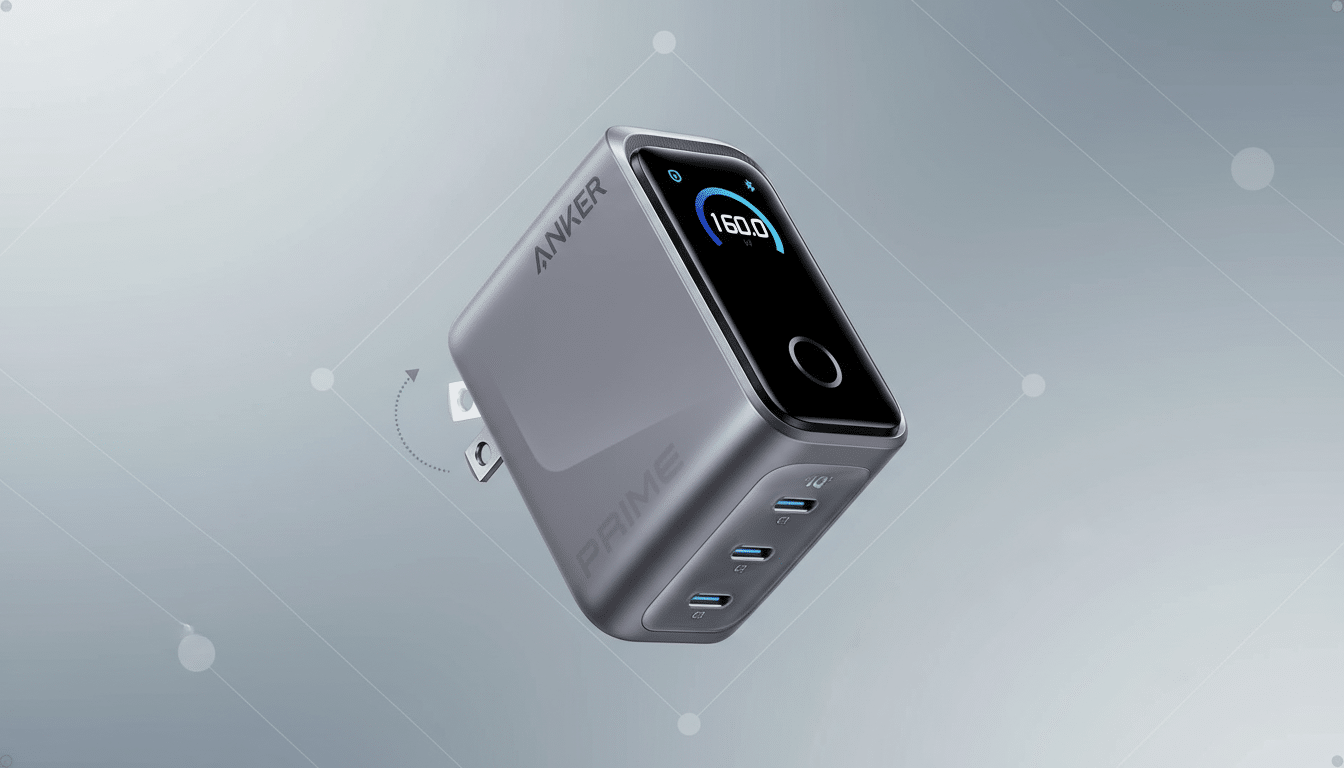Anker Prime 160W USB-C charger gets $44 price cut