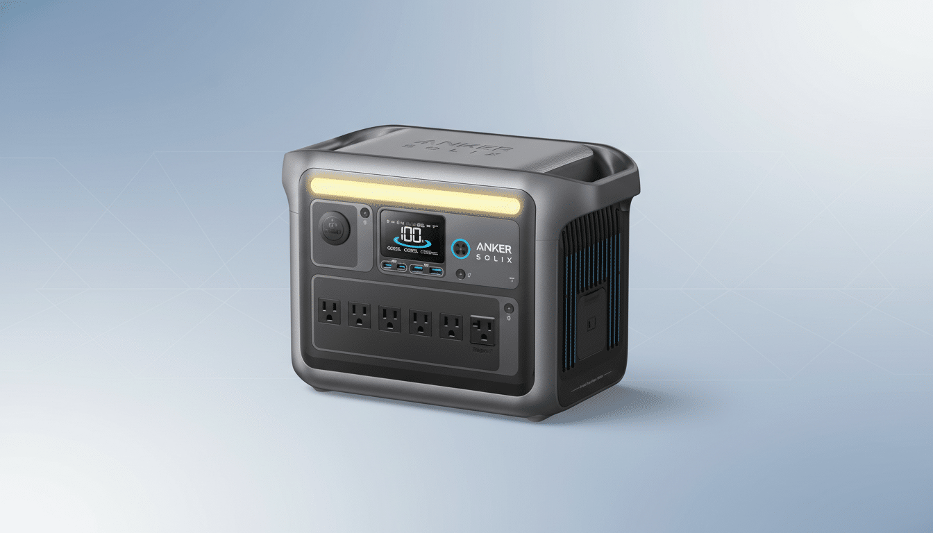Anker Solix C1000 portable power station drops 46% in price