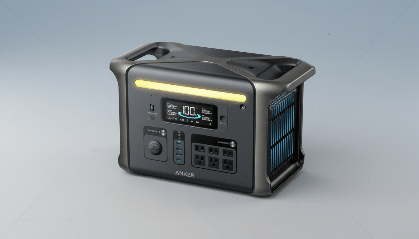 Anker Solix F1500 portable power station, 59% off in major Amazon deal