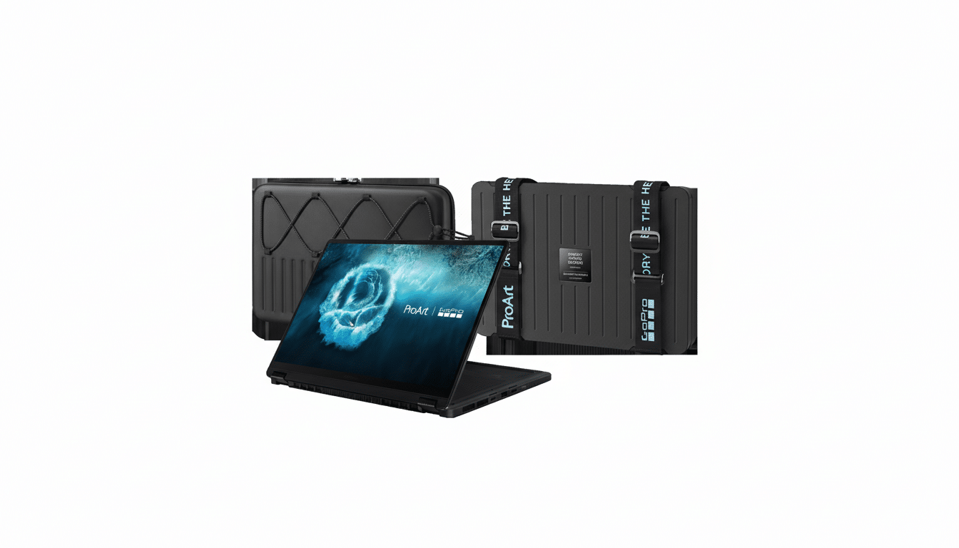 Asus laptop lineup featuring ProArt GoPro Edition