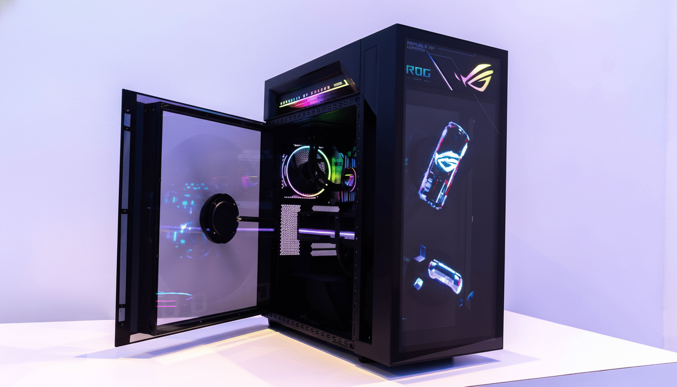 Asus ROG G1000 unveiled, gaming PC with holographic panels