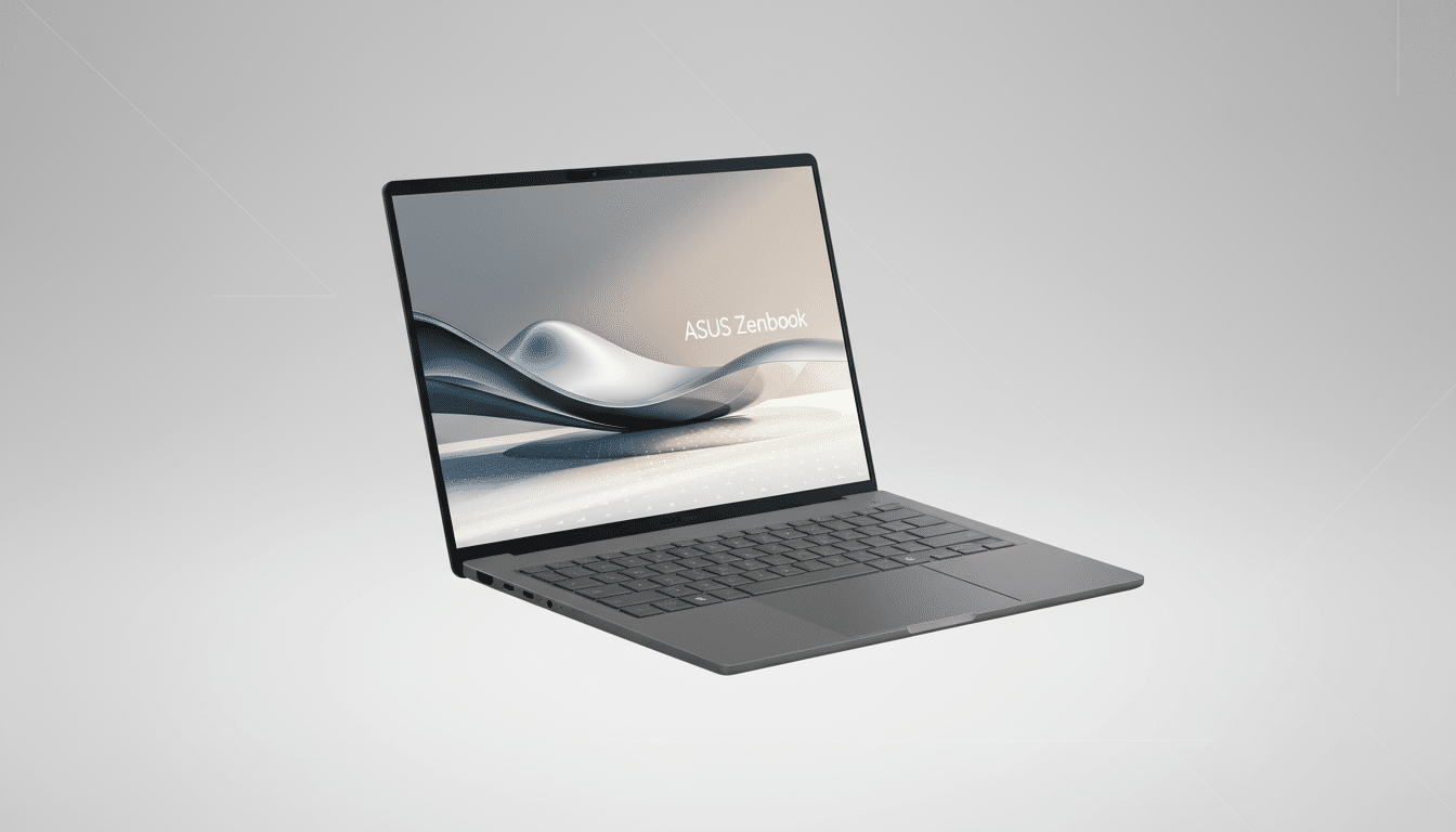 Asus ZenBook A14 vs Apple MacBook Air laptops at CES