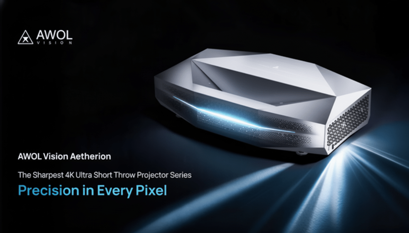 AWOL Vision 4K projectors with Dolby Vision for immersive gaming