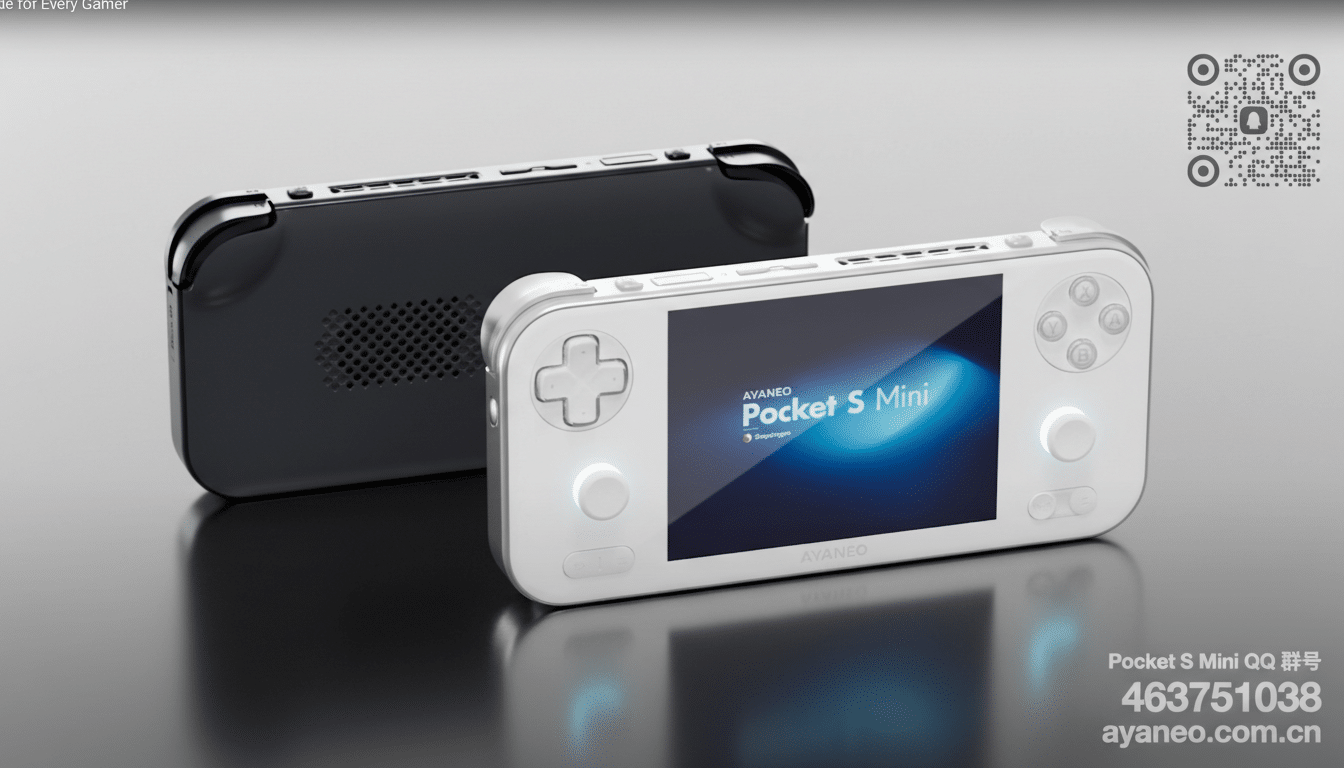 AYANEO Pocket S Mini revealed as endgame handheld gaming console