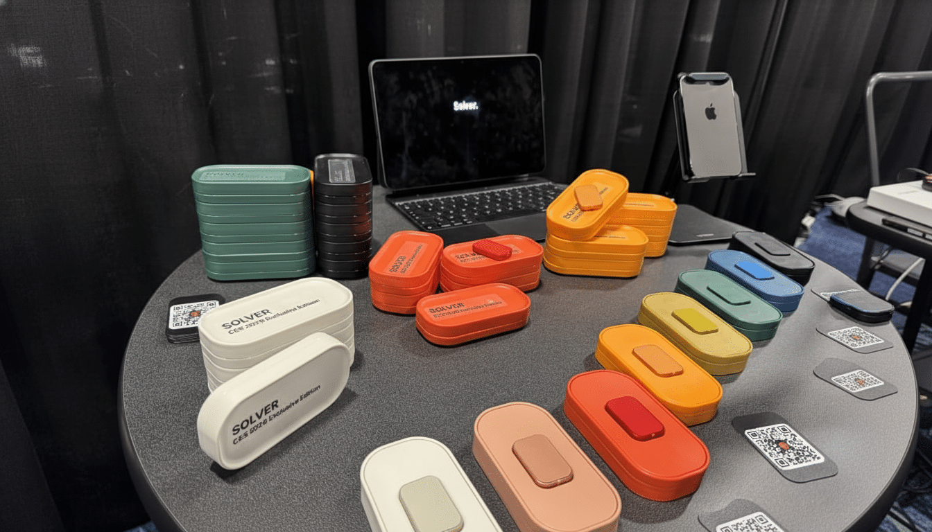 Solver unveils customizable haptic buttons at CES, modular tactile controls concept