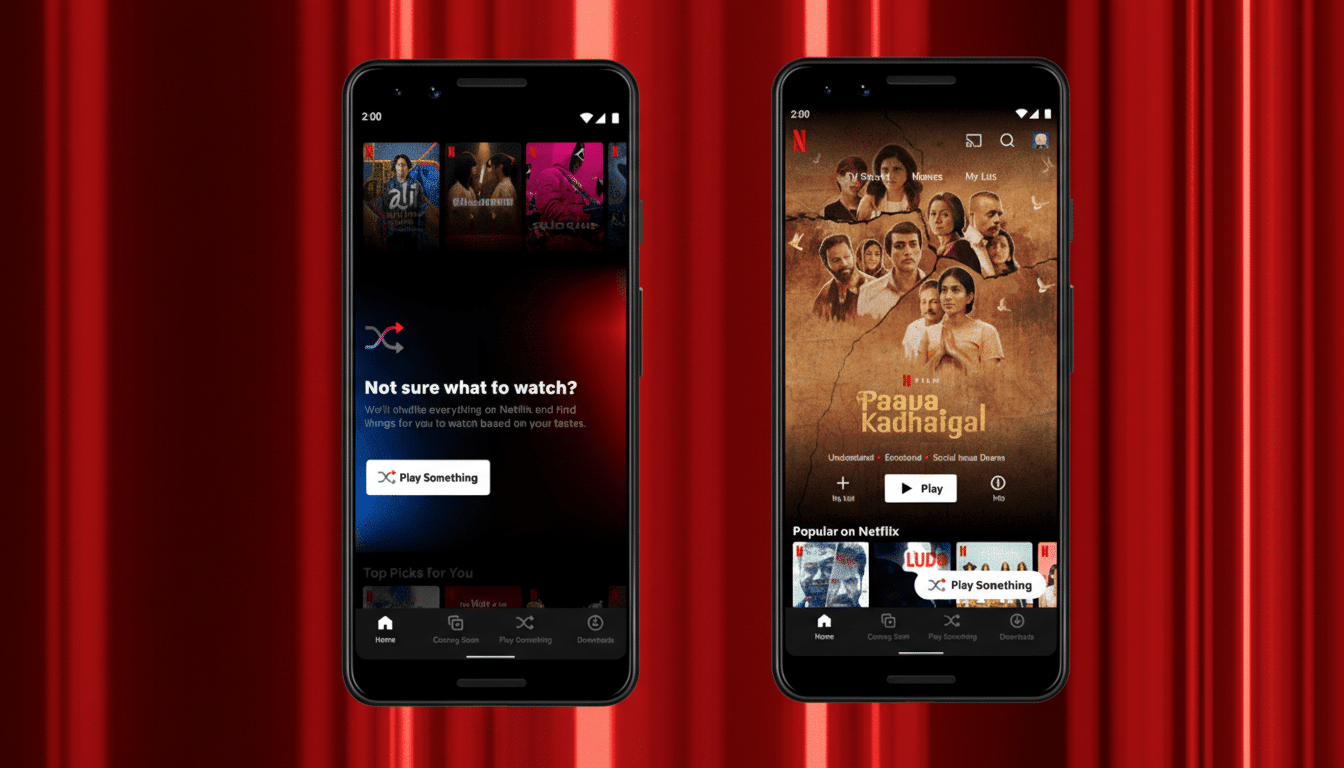 Netflix mobile app redesign teased with short video preview on smartphone screen