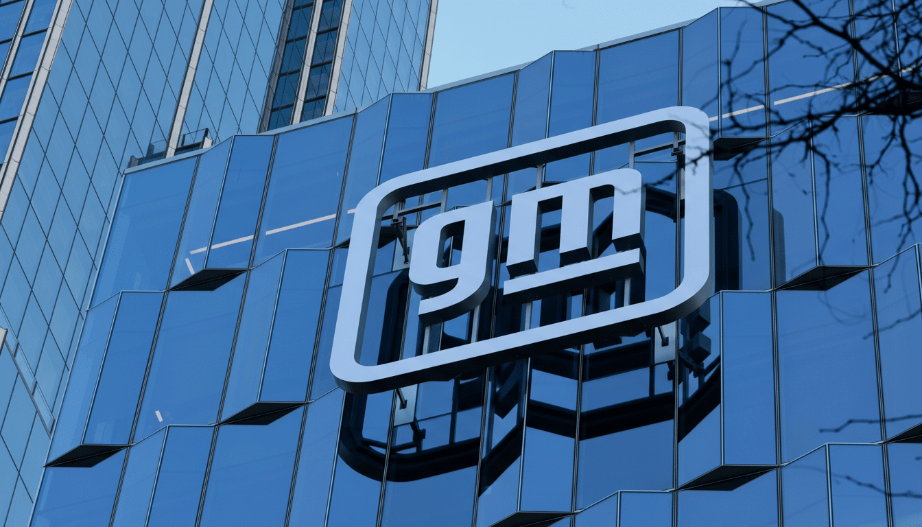 FTC seal and GM logo with padlock symbolizing ban on sharing driver data