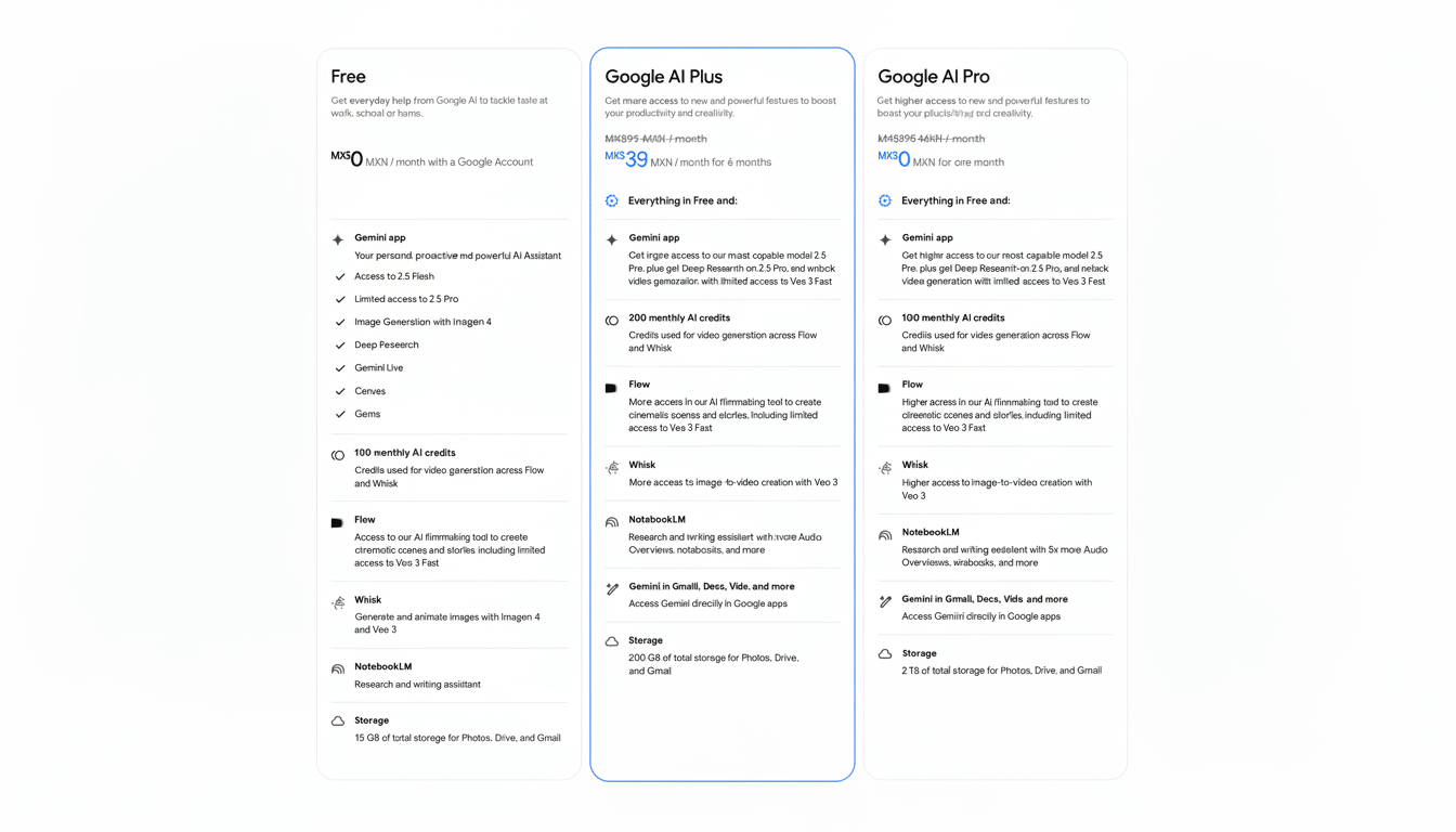 Google AI Plus launches in the U.S., expanding to all global markets